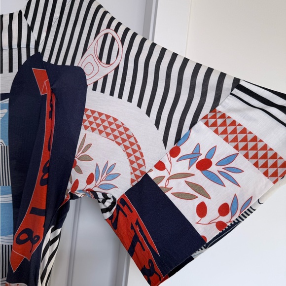 Henrik Vibskov Maximalism Abstract Pattern Drop Sleeve Dress size Large - Picture 8 of 13